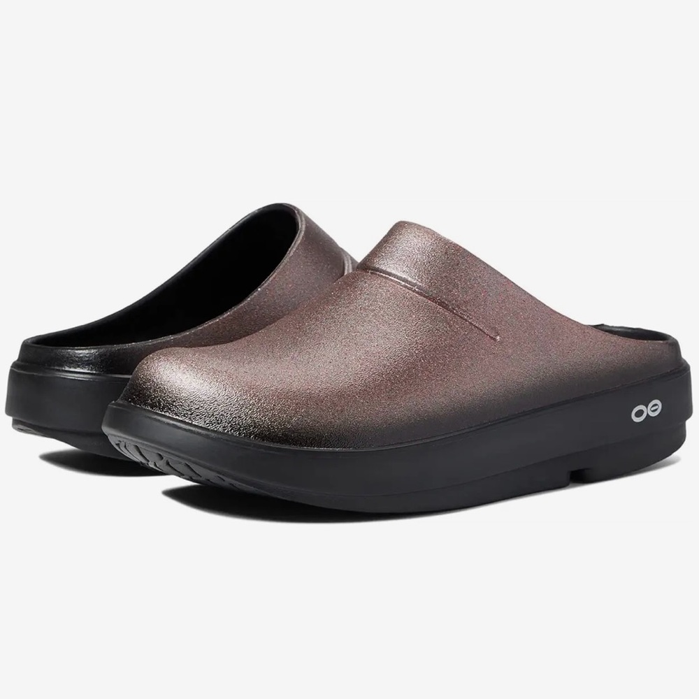 Oofos OOcloog Luxe Rose Sparkle